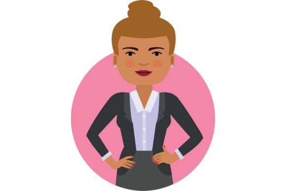 Download Serious Woman with a Strict Hairstyle in - Strict Collection